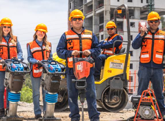 Maquinaria ligera en la construcción