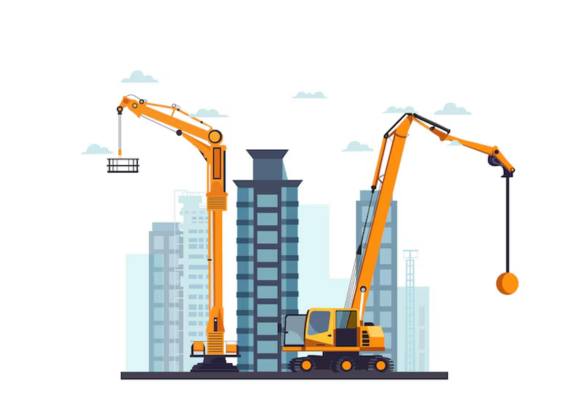 Maquinaria para construcción de edificios