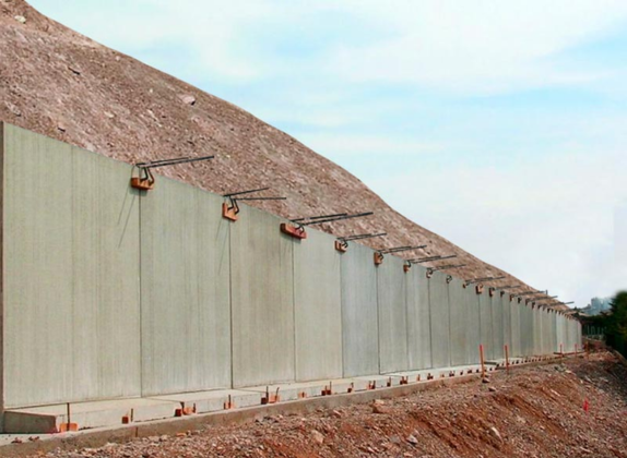 Muro de contención de concreto